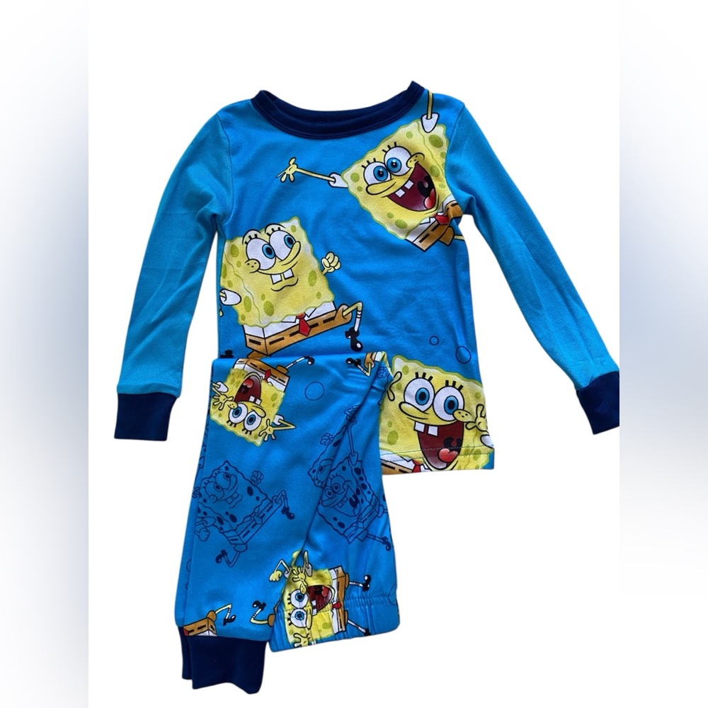 Blue SpongeBob Pajama Set